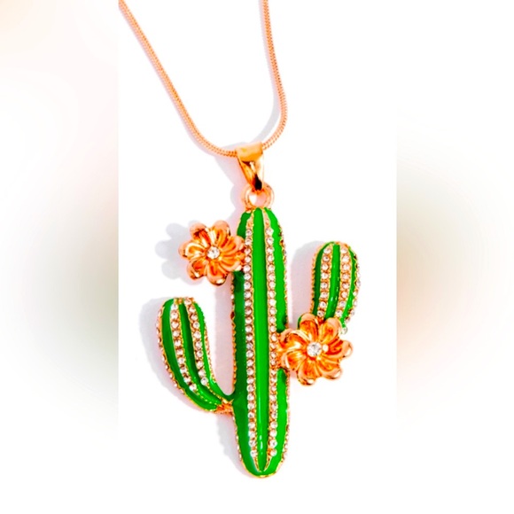 Jewelry - 🔥🌵🔥LOVE MY CACTUS❗️PAPARAZZI “CAREFREE CACTUS” COPPER NECKLACE❗️🔥🌵🔥